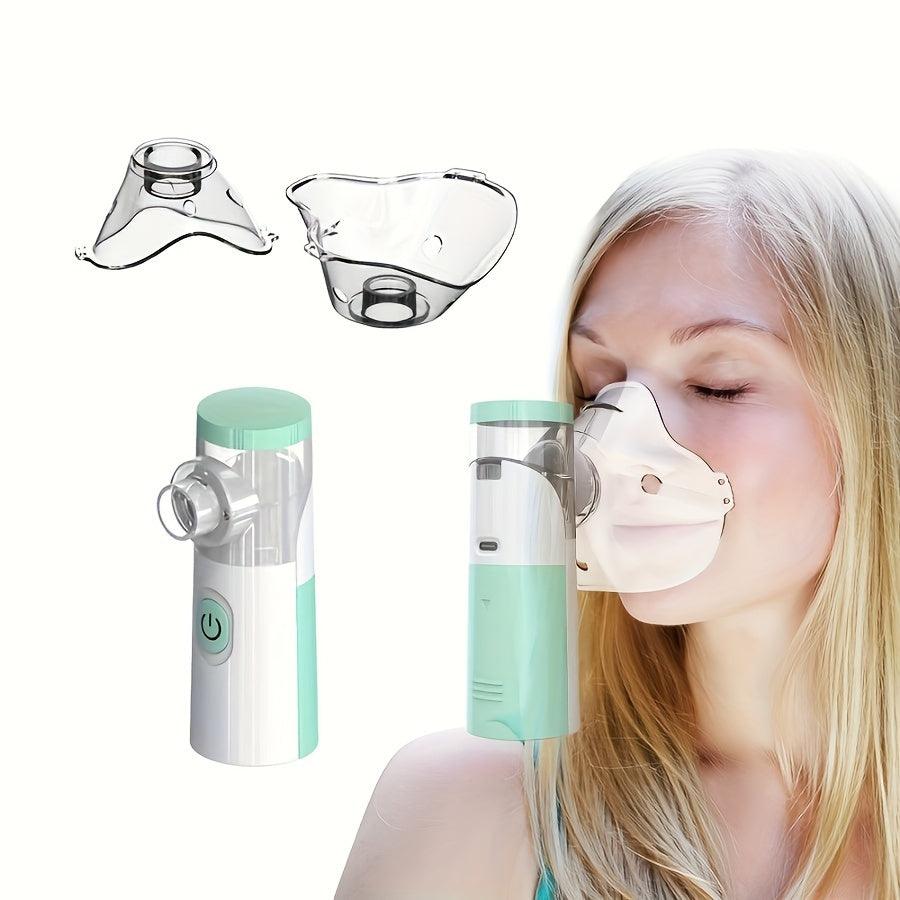 💧 Vaporizador Facial Portátil 2 em 1 Velaro™ – Cuide da Sua Pele e Sinta o Conforto! 🌬️✨ - Velaro