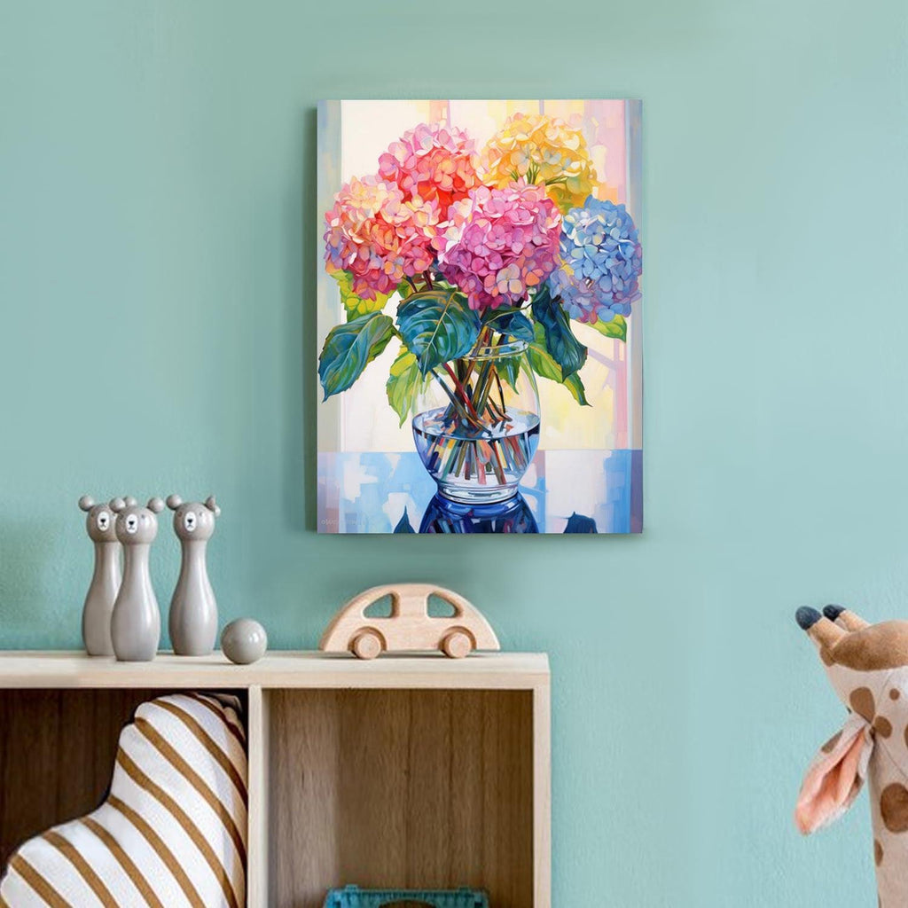 🎨 Crie Sua Obra-Prima: Kit de Pintura DIY - Arte Relaxante para Decorar Seu Lar 🏡 - Flores - Velaro