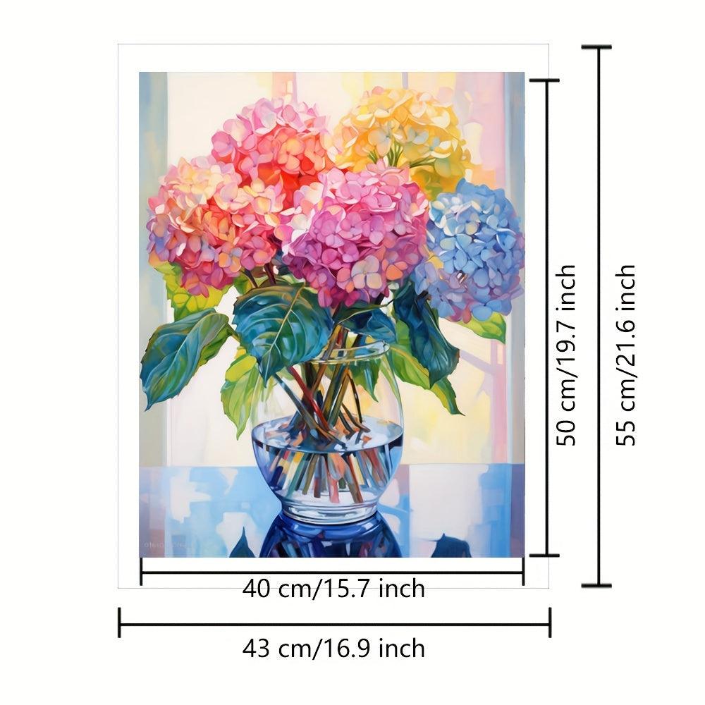 🎨 Crie Sua Obra-Prima: Kit de Pintura DIY - Arte Relaxante para Decorar Seu Lar 🏡 - Flores - Velaro