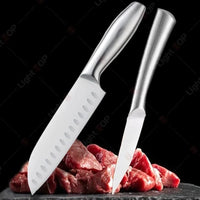 Faca Japonesa VelaroBlade™ Santoku – Precisão e Qualidade Profissional na Sua Cozinha! - Velaro