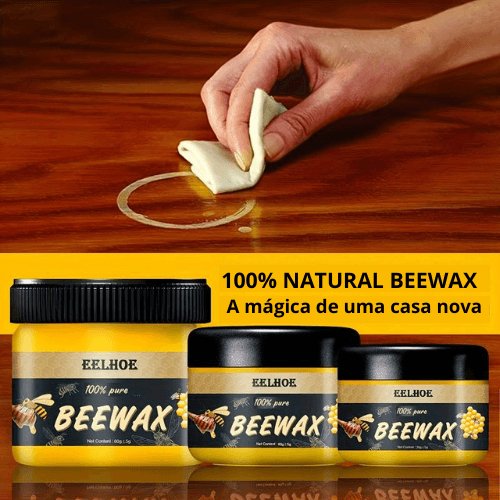 Cera de Abelha Premium: Revitalize e Proteja a Beleza Natural da Sua Madeira 🐝🍯 - Velaro