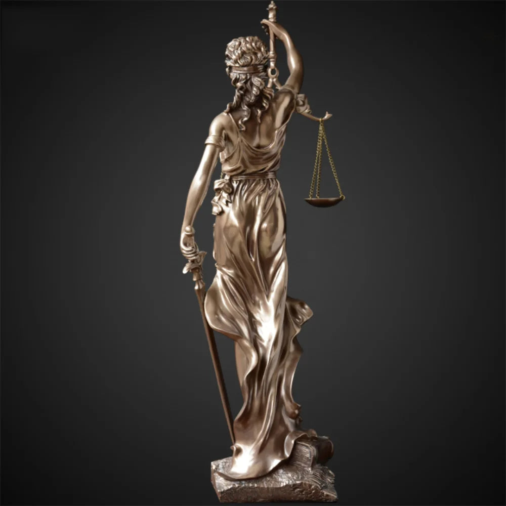 Escultura Themis Deusa da Justiça - Velaro™