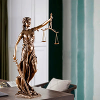 Escultura Themis Deusa da Justiça - Velaro™