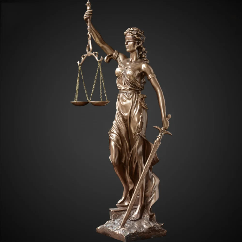 Escultura Themis Deusa da Justiça - Velaro™