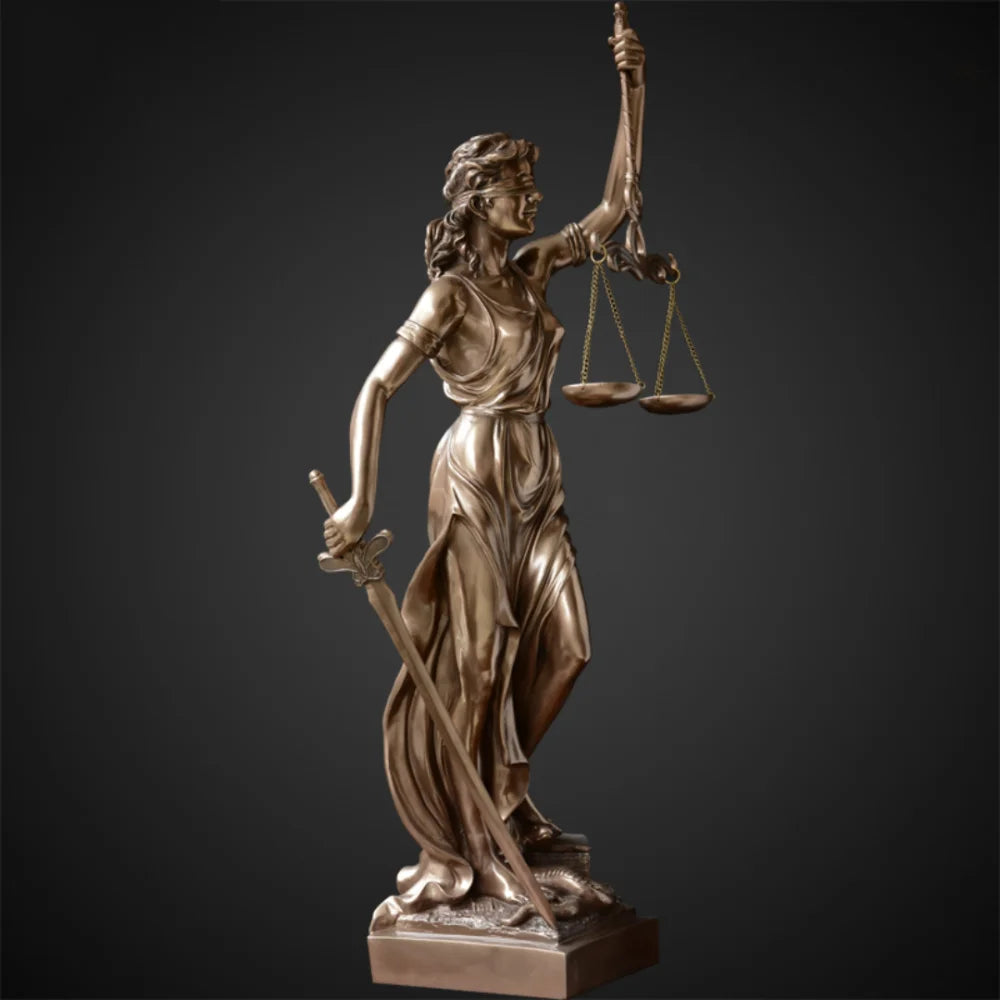 Escultura Themis Deusa da Justiça - Velaro™