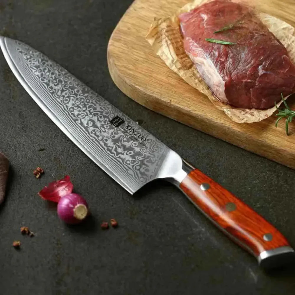 Cuchillo para barbacoa de acero damasco Velaro™